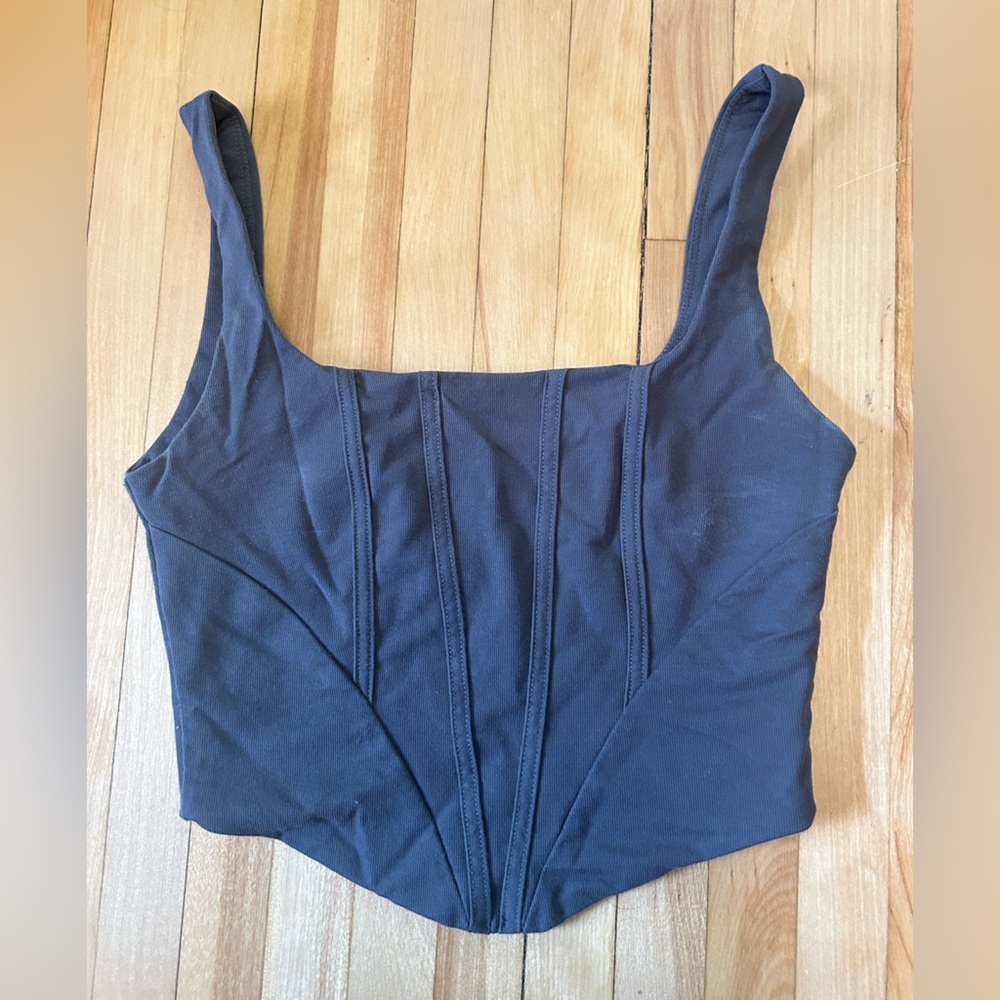 Dark Gray OGL Corset Top